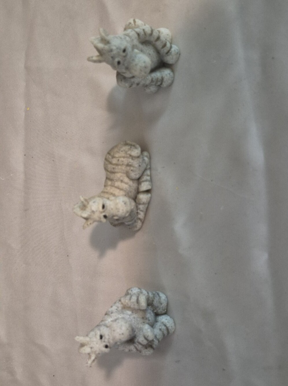 Vintage Quarry Critters Zebra Miniature Figurines